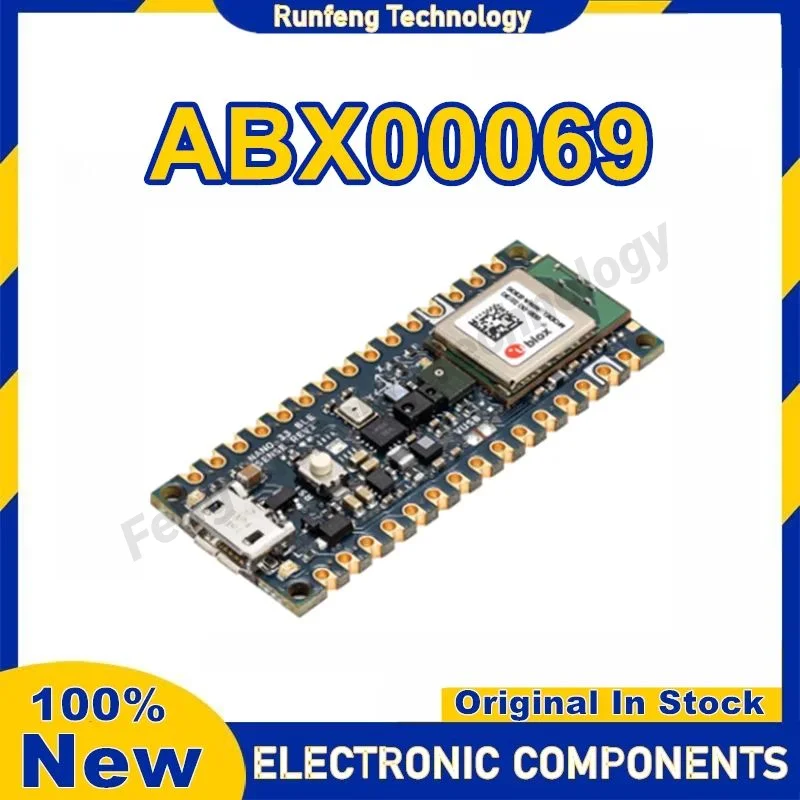 

Arduino Nano 33 BLE Sense Rev2 ABX00069 nRF52840 100% New Original in stock