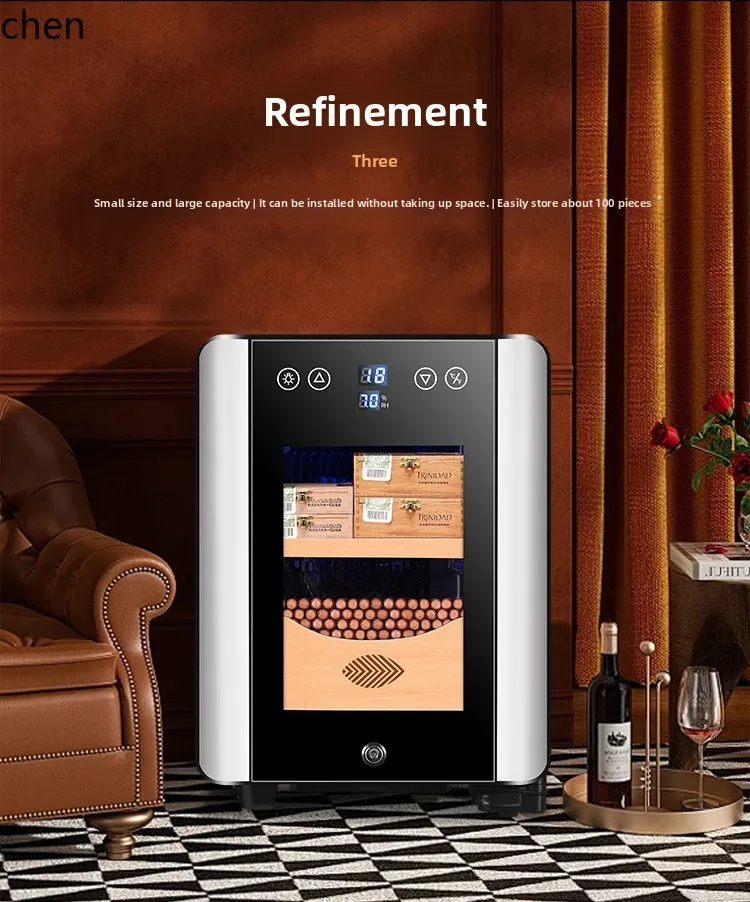 ZML moisturizing box temperature control moisturizing cabinet cedar wood shelf household cabinet