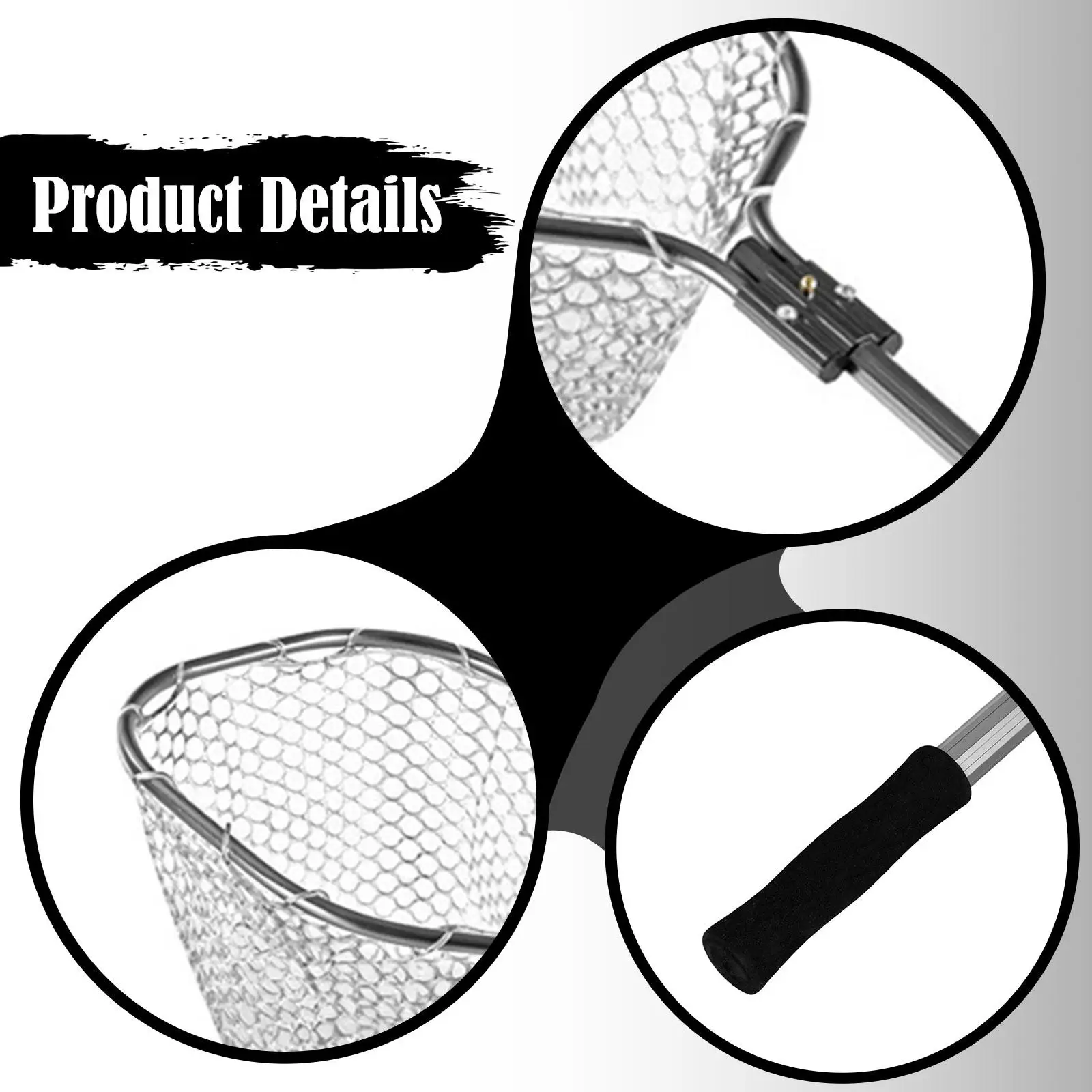 rede-de-pesca-dobravel-em-liga-de-aluminio-rede-de-captura-telescopica-com-malha-de-borracha-para-uso-em-Agua-doce-e-salgada