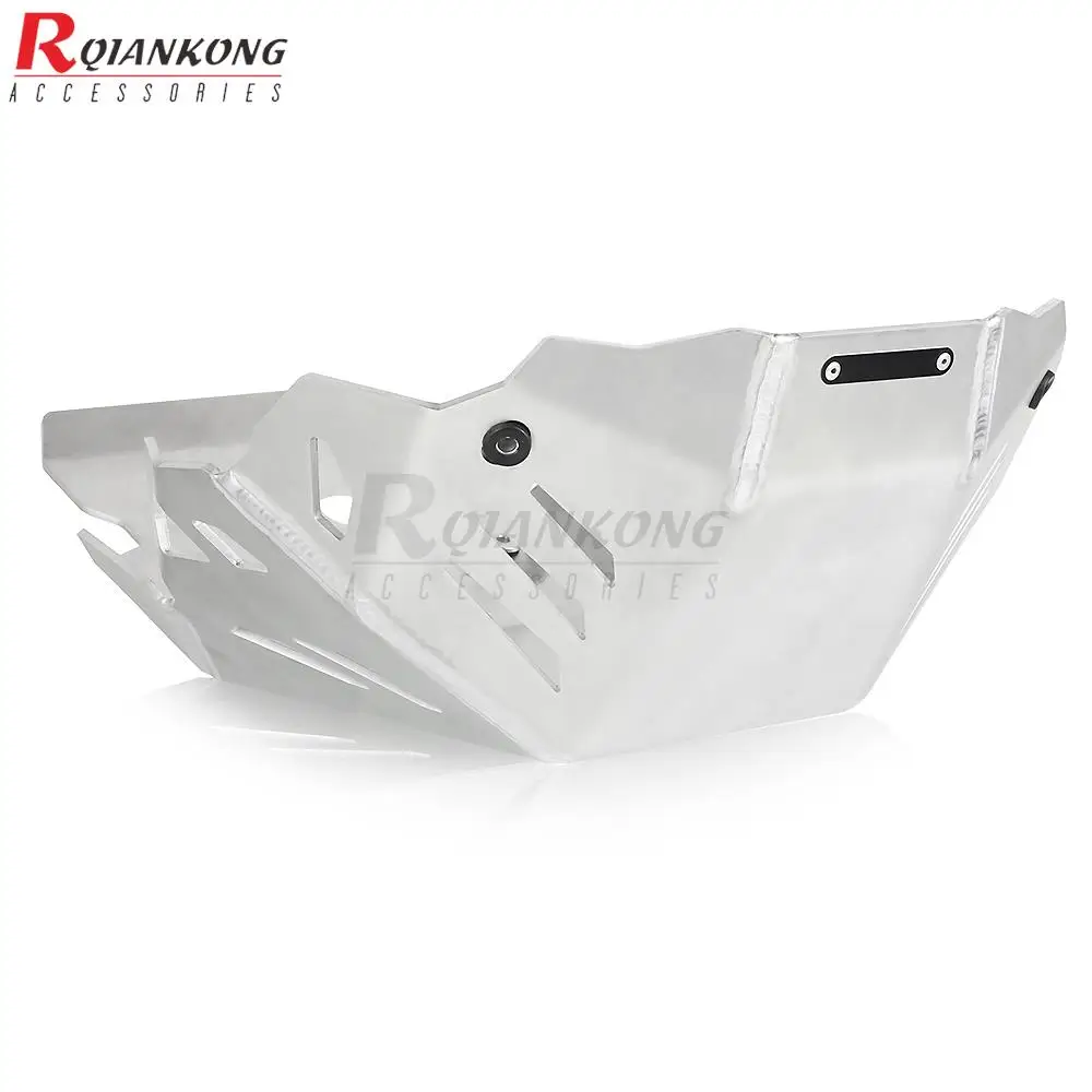 For Kawasaki KLR650 KLR 650 2008-2022 2021 2020 2019 Motorcycle Engine Base Chassis Guard Skid Plate Belly Pan Protector Cover