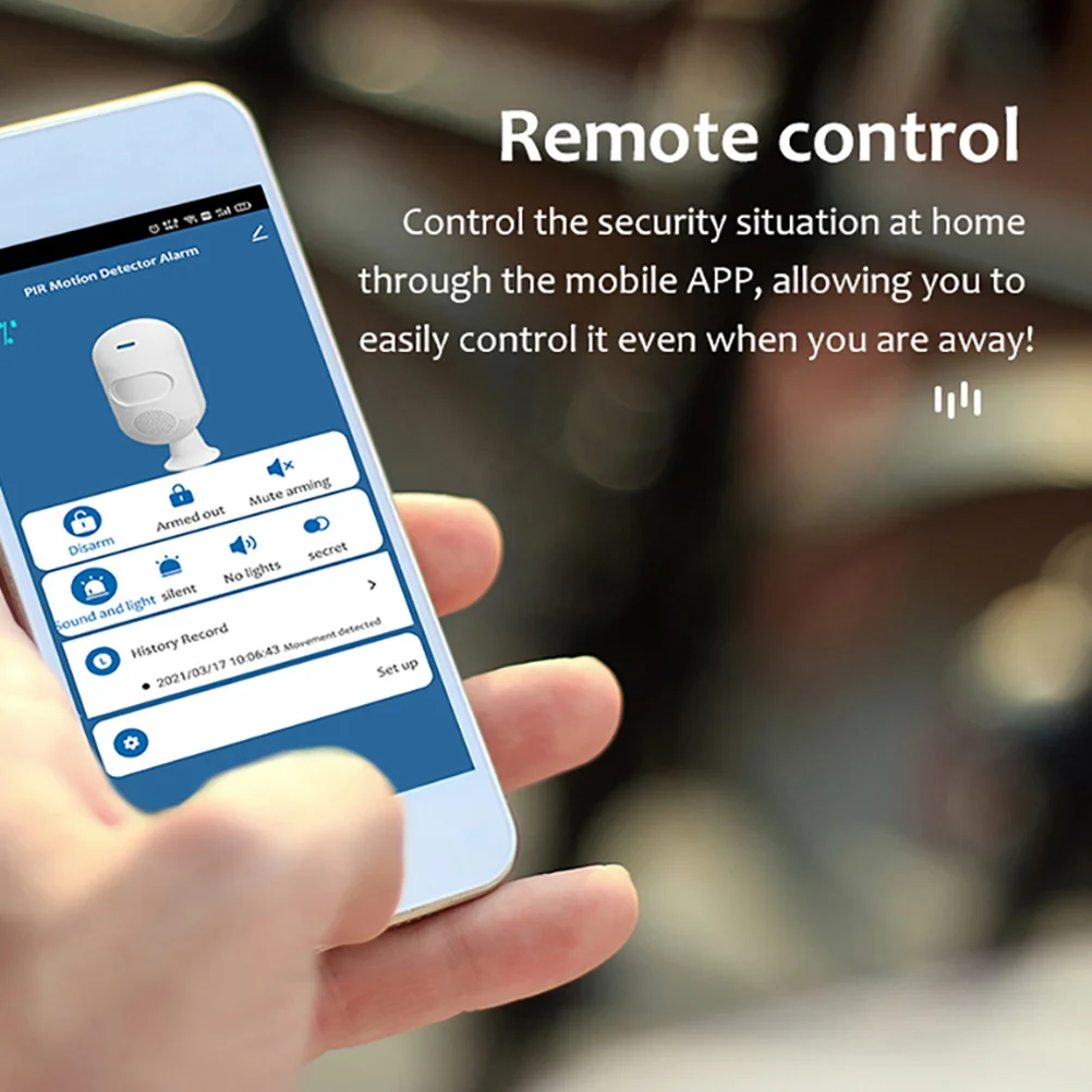 Alarme sonore Motion PIR -vol Abs Mini
