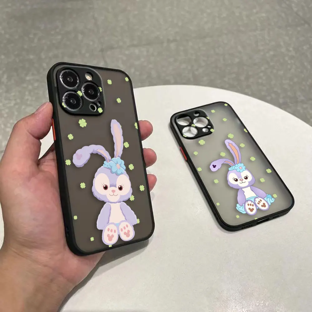 Cartoon Cute StellaLou Matte Phone Case for iPhone Apple 14 13 11 12 MINI Pro XS Max XR X 7 8 SE 2022 2020 6 6S Plus Case Funda 