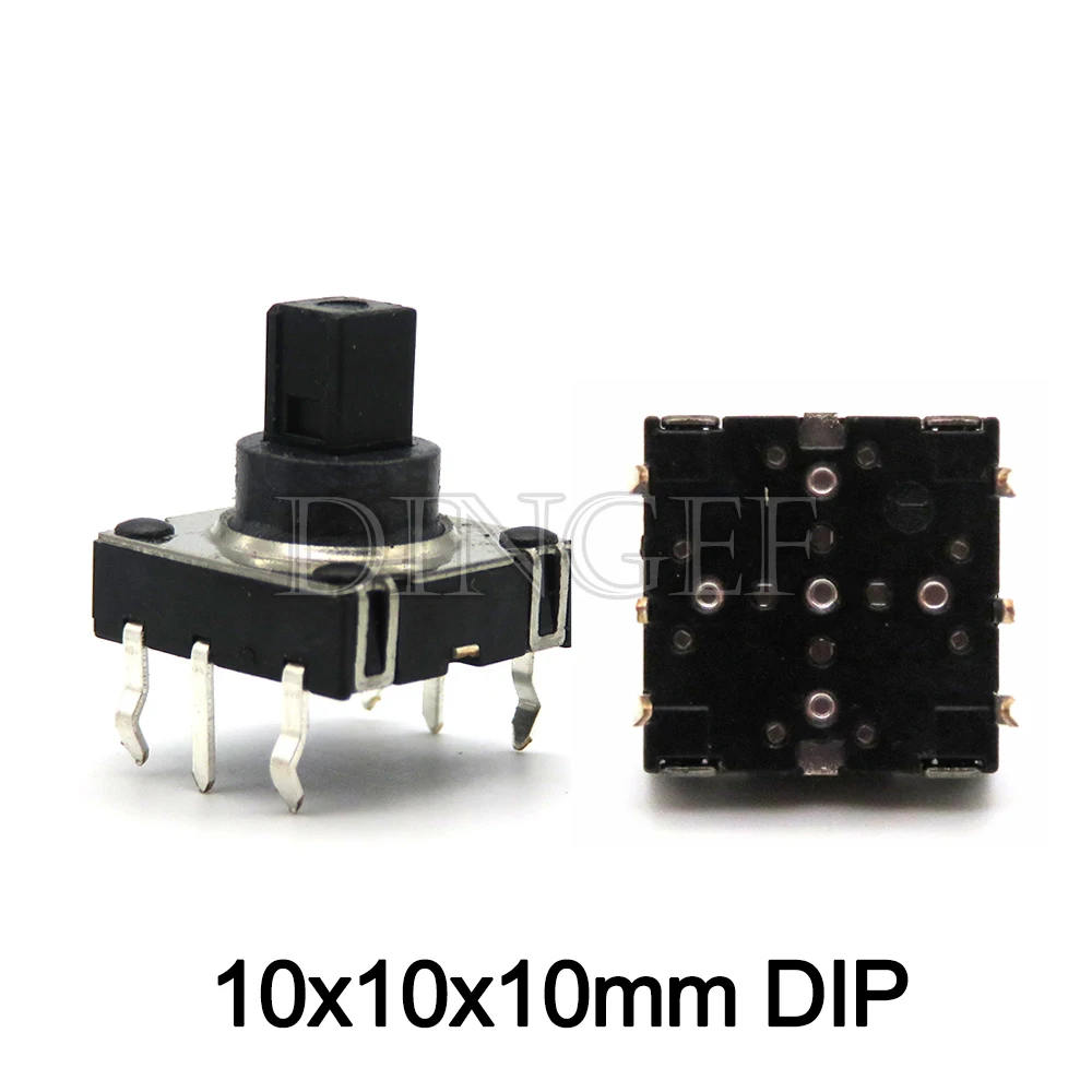 5PCS DIP SMD 5 Five way Switch Multi-direction Switch Touch Reset Key 10*10*10 MM Pin Multi direction 10X10X10 7X7X5 10X10X9mm