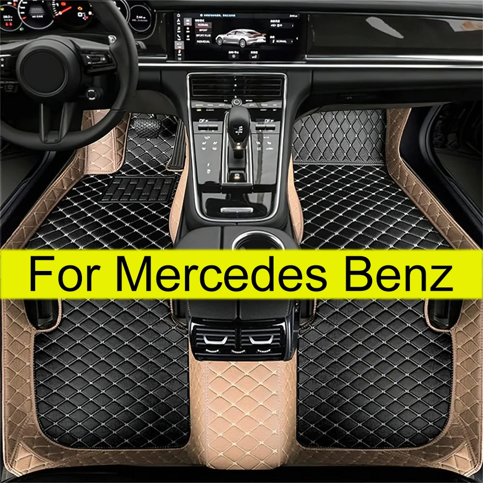 

Car Floor Mats For Mercedes Benz GLE Class W167 V167 Five Seats 2022 2021 2020 2019 Custom Auto Foot Pads Interior Accessories