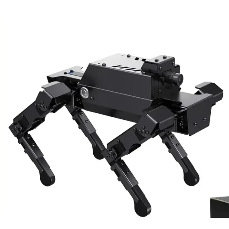 

Механический четырехногий робот-собака с 12 степенями свободы, бионический.