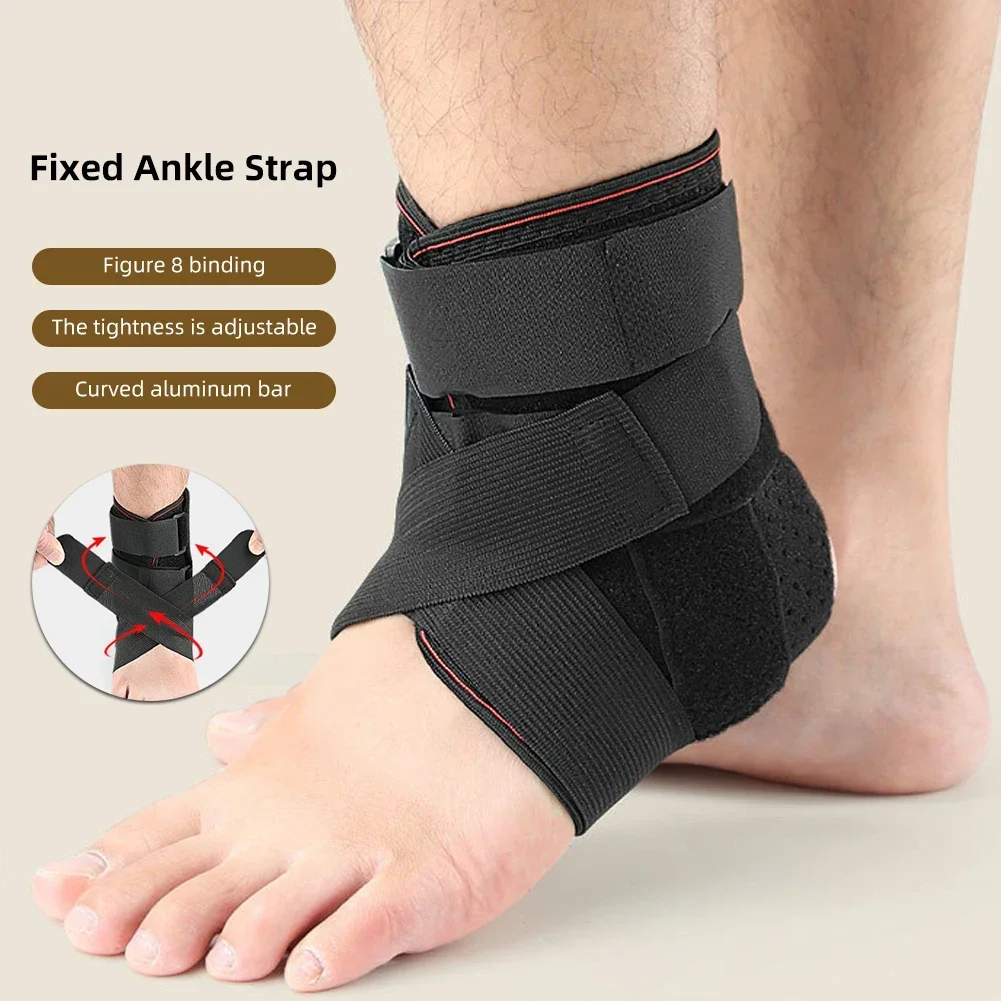 1Pcs Ankle Brace Provides Ankle Foot Support For Men and Women, Sports Training and Injury Rehab. Arthritis Ankle Wrap Support