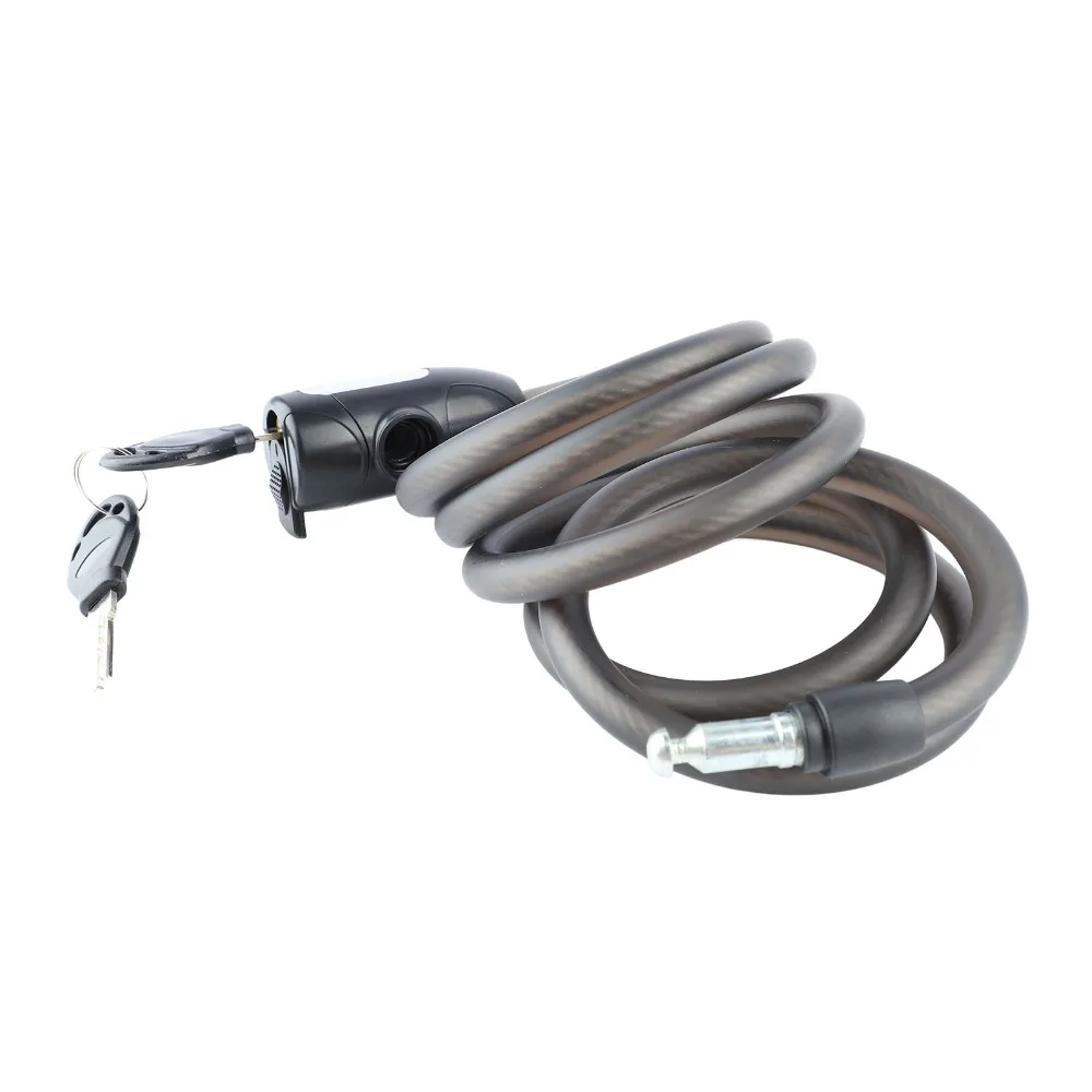

Durable Heavy Duty Bike Cable Lock Weatherproof 5.9 Feet Anti Theft Bicycle Lock with Two Keys Mountain Bike Loc Road Bike