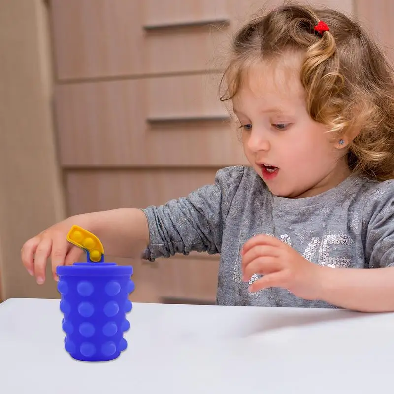 Zintuiglijke Bubble Popper Fidget Bubble Speelgoed voor kinderen Leuk multiplayer-spel Realistisch fastfoodontwerp Drukverlichtende activiteit