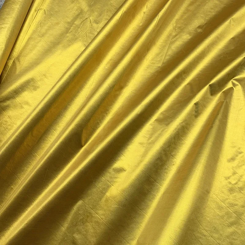 

Weaving Gold Cloth Double-sided Gold Cloth Clothing Gold Stage Performance Decoration Polyester Fabric Wholesale