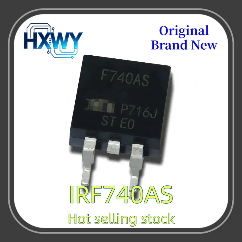 (5/20 pieces) IRF740AS F740AS TO-263 N channel MOS tube  New Electronic Parts Fast Delivery High Quality In Stock