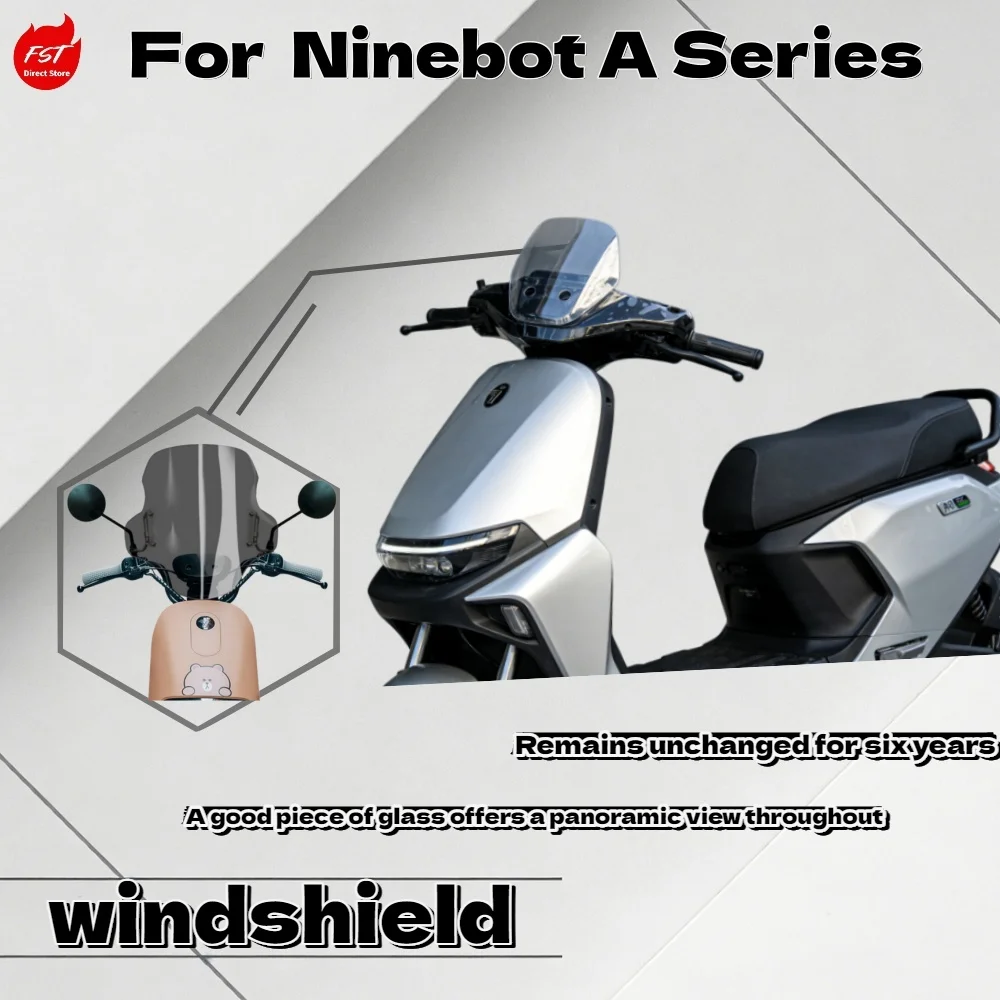

For Ninebot A Series Electric Scooter Windshield Front Wind Deflector Accessories