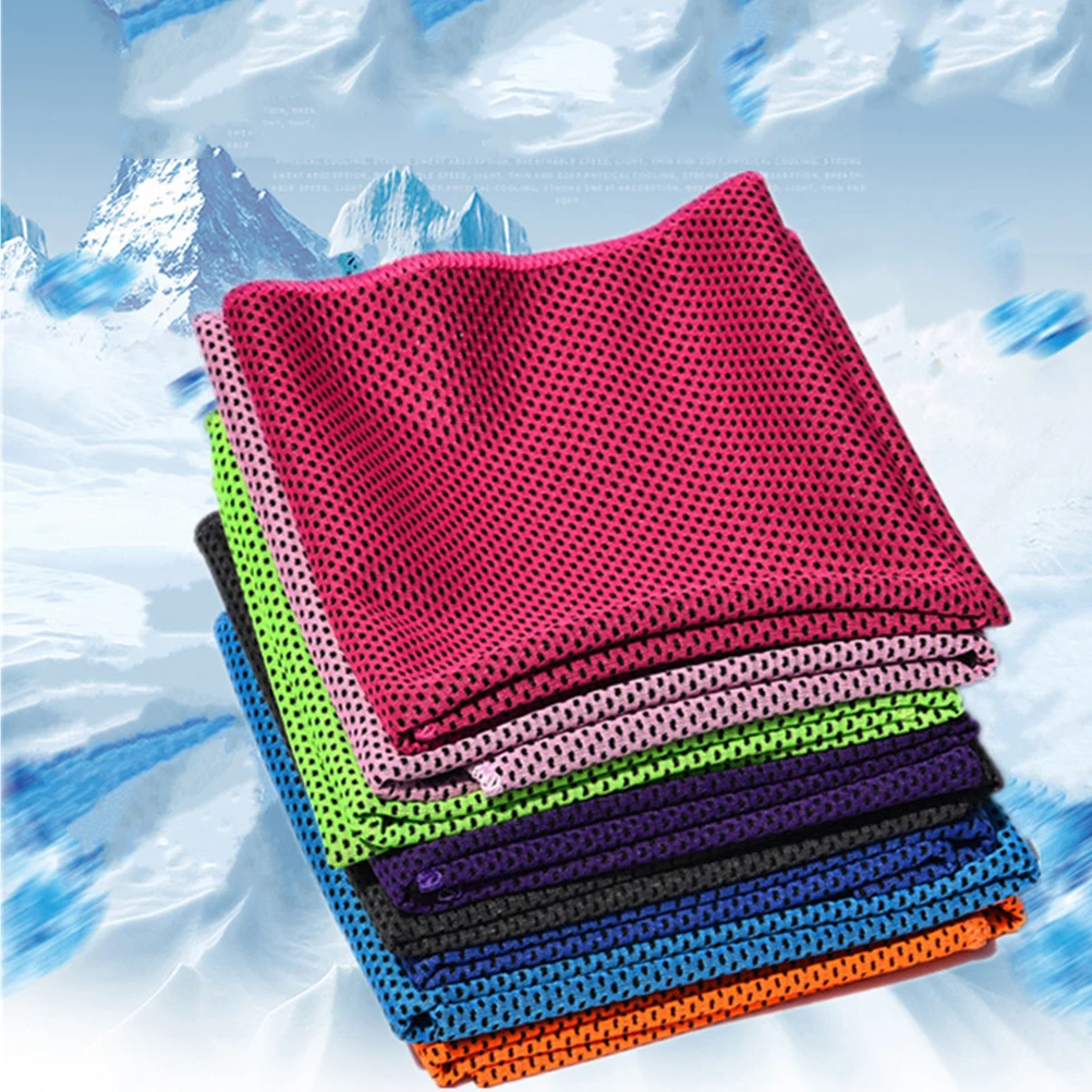 

2 pcs Cooling Towels Quick Dry Large Size Small Travel Camping Hiking Sports Gym Yoga Running Fast Drying Microfiber Swim