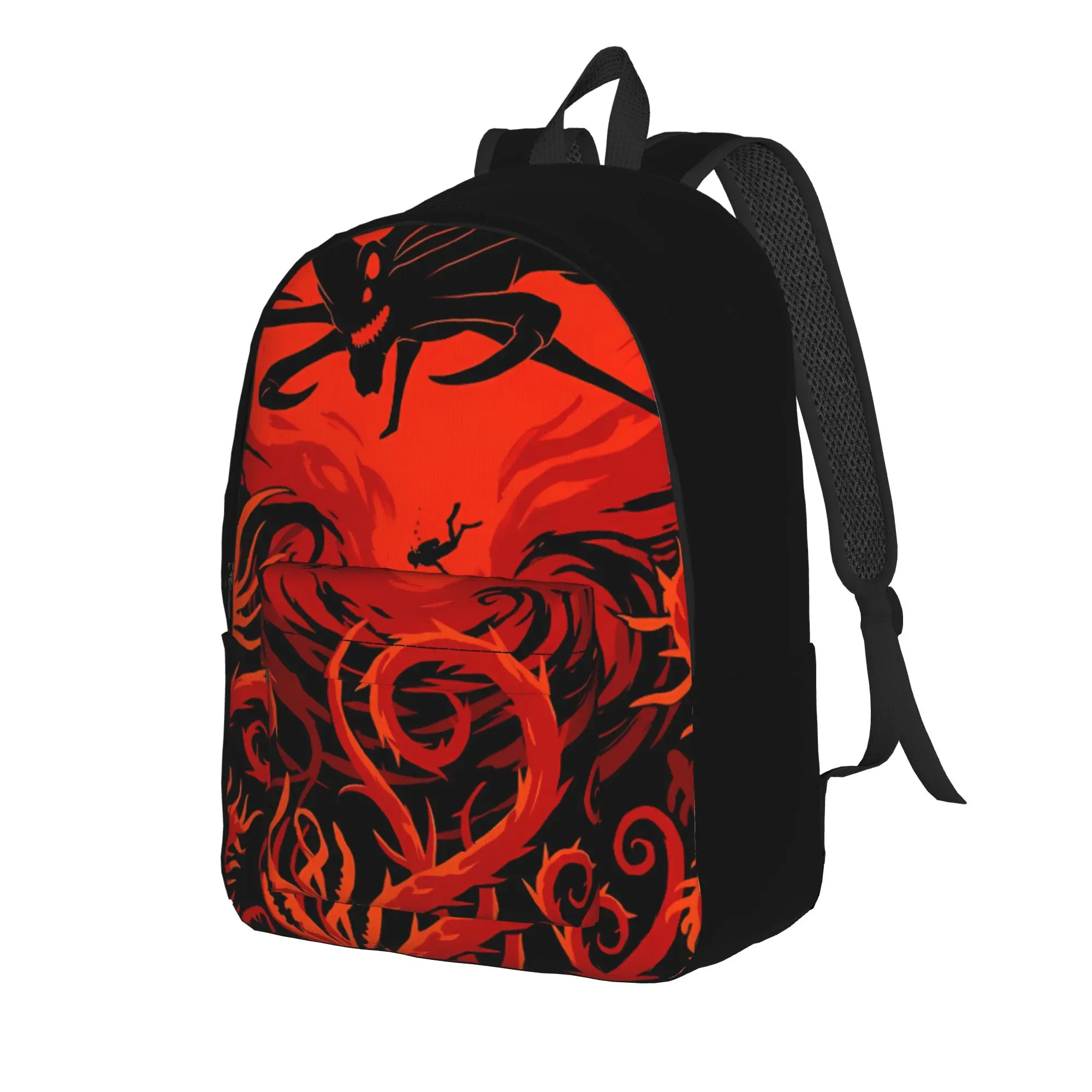 Back to School Season Leviathan Bookbag Subnautica For Men Women Multi-Function Backpack