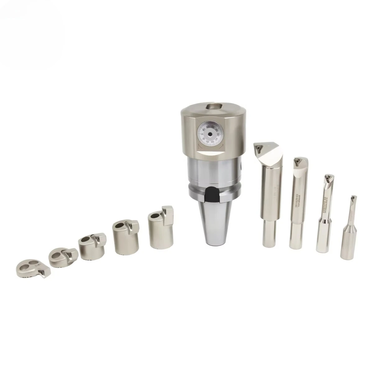 BT30 BT40 BT50 Micro NBH2084S Adjustable Boring Head Set 8PCS Boring Cutter for Boring/Milling/Drilling Machines