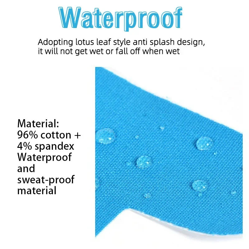 10PCS Kinesiology Tapes for Knees Waterproof & Breathable Sport Tape Elastic Adjustable Knee Elastoplast for Running Gym Hiking