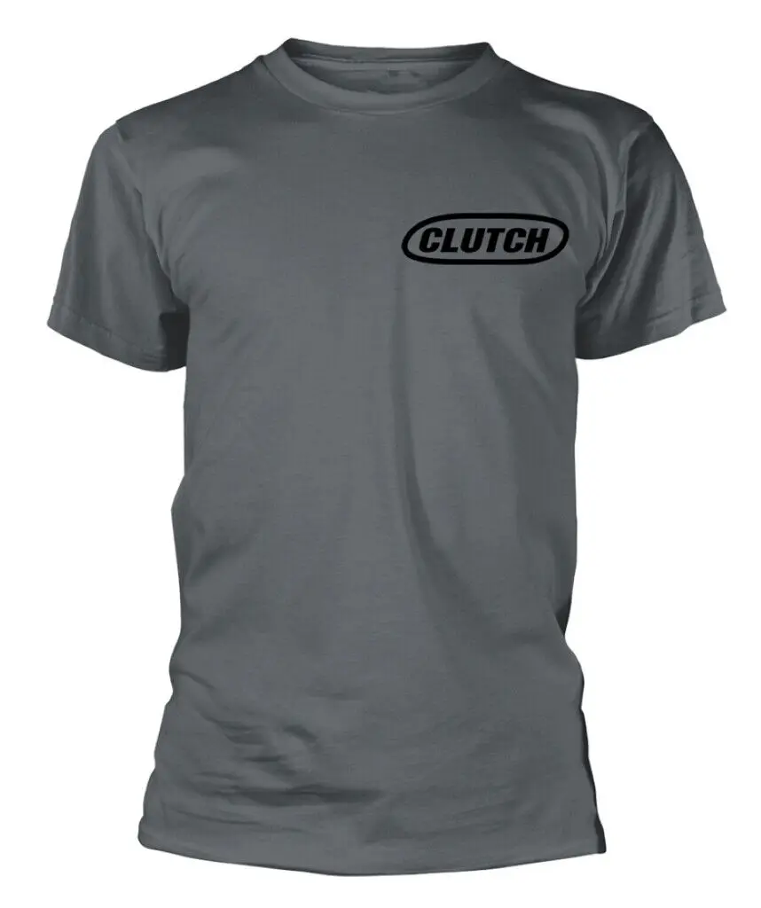 Clutch Classic Logo Grey T Shirt Official