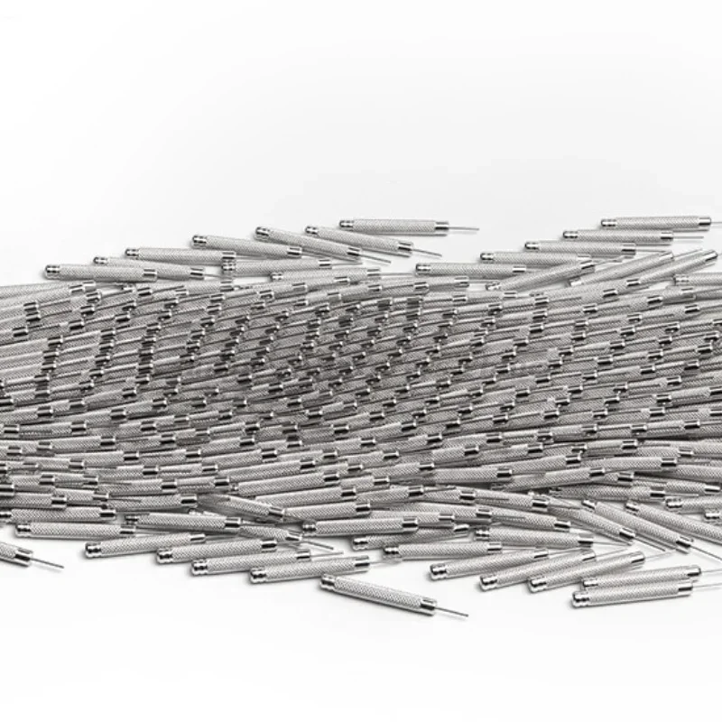 20 pièces/ensemble broche poinçon métal montre à main outils de réparation broche poinçon enlever ajuster montre outil 0.8mm Bracelet broche lien dissolvant horloger