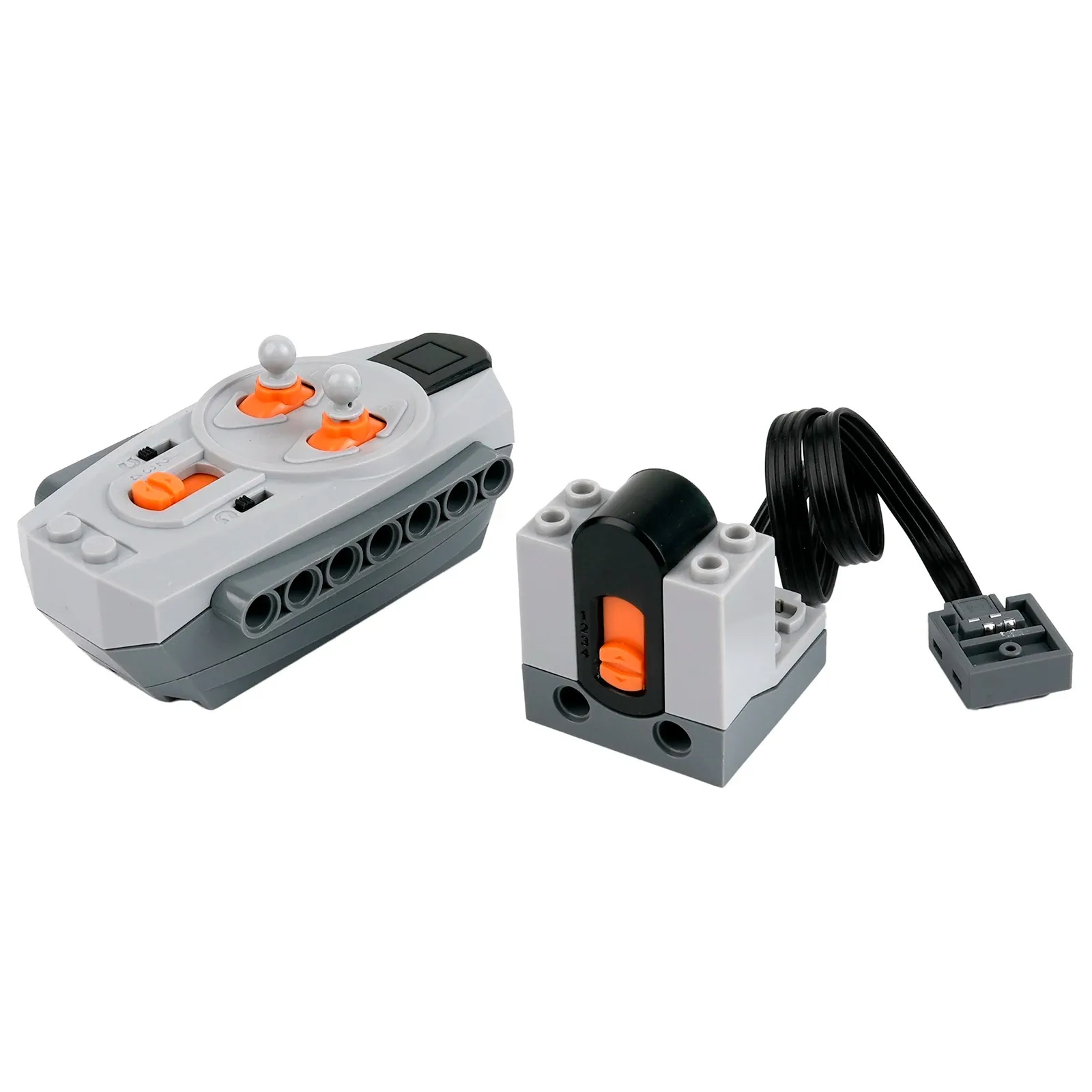 Servomotor de dirección MOC PF con función de potencia, con receptor IR, Motor de alta velocidad de 500RPM para bloques de construcción técnicos Legoed