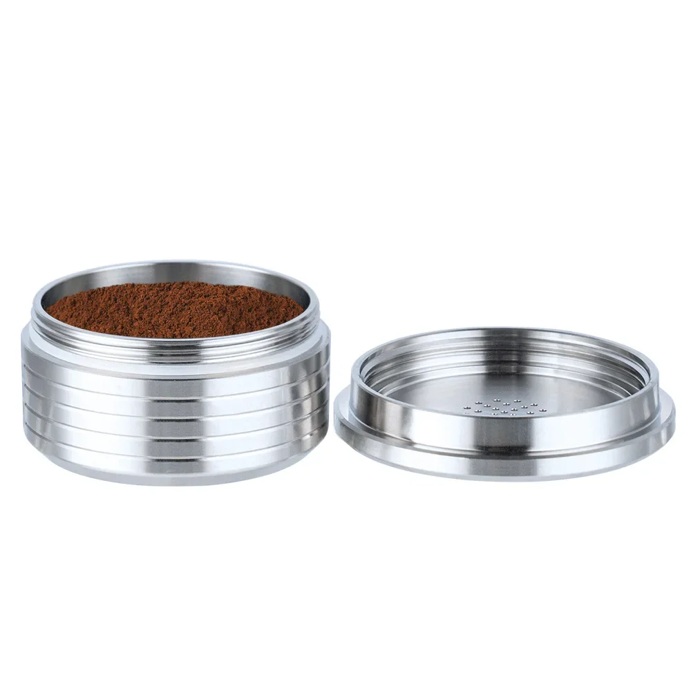 Stainless Steel Reusable Coffee Capsules Kitchen Reusable Coffee Capsule Cup Filter Compatible for Delta Q Coffee Accessories