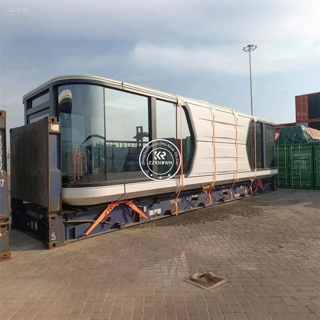 New Prefabricated Capsule Room House Mobile Cabin House Integrated Cabin House Building Commercial Modular Tiny Homes