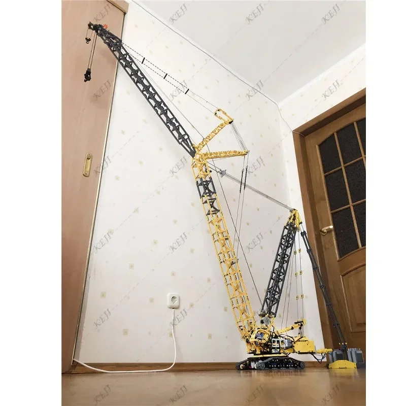 MOC-39663 LR 11000 Tower RC Electric Crane Assembly Splicing Building Block Model 3851 Parts MOC Custom Toys for Kids