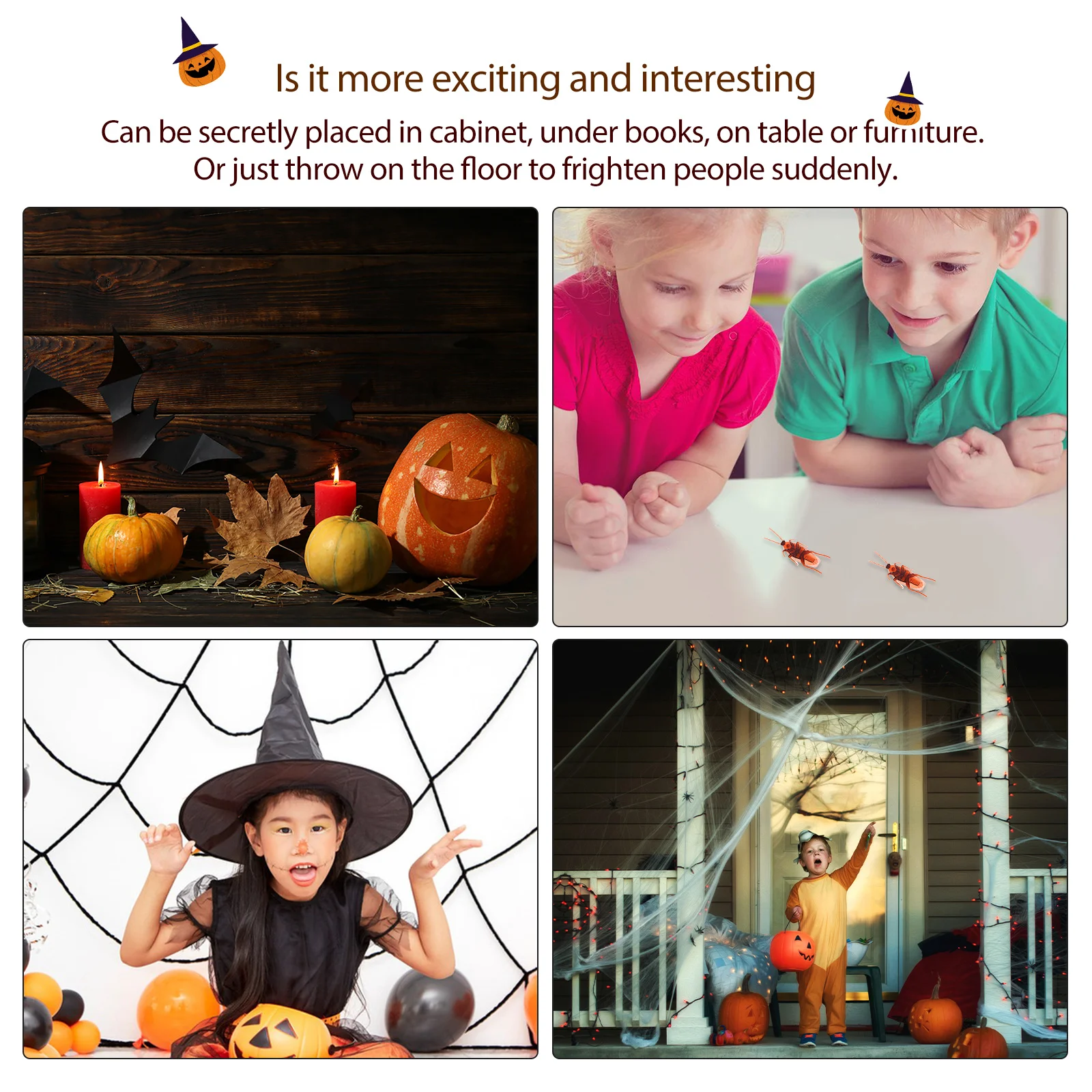 148 قطعة دعامة عنكبوت وهمية اصطناعية للهالوين دعائم صعبة لتزيين الحفلات ومزح الأذى المخيفة في المنزل المسكون