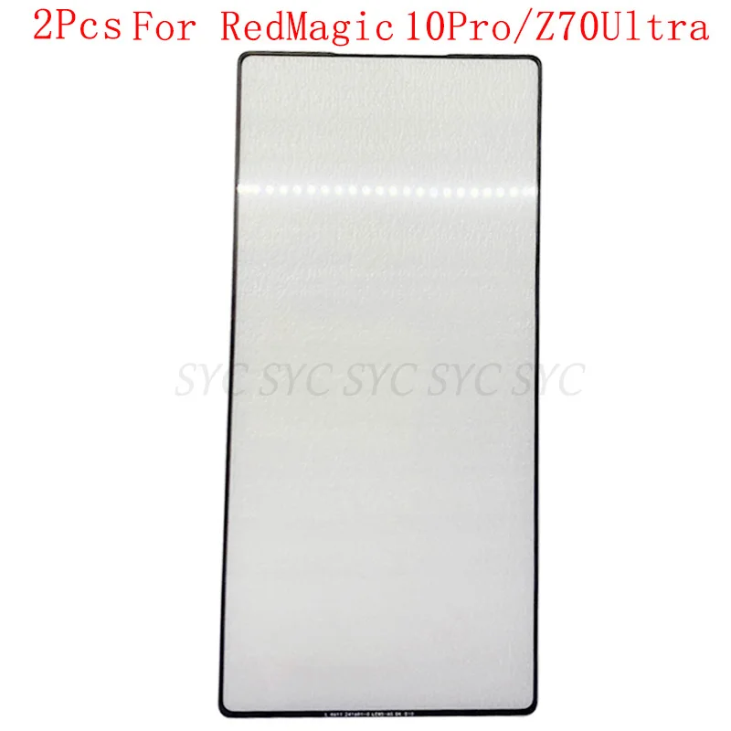 

2 шт. передняя внешняя стеклянная сенсорная панель с OCA для ZTE Nubia 10 Pro Plus Z70 Ultra 6 Pro 7 Pro Запчасти для ремонта стеклянных линз