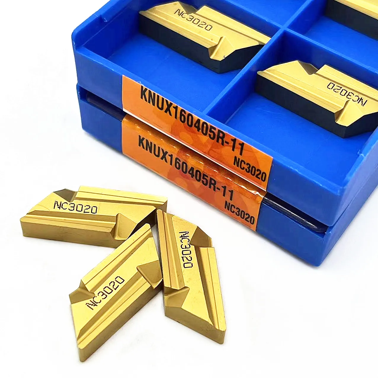 أداة خراطة معدنية KNUX160405R NC3020 أصلية KNUX160405L أداة قطع معالجة الصلب الاحترافية عالية الجودة
