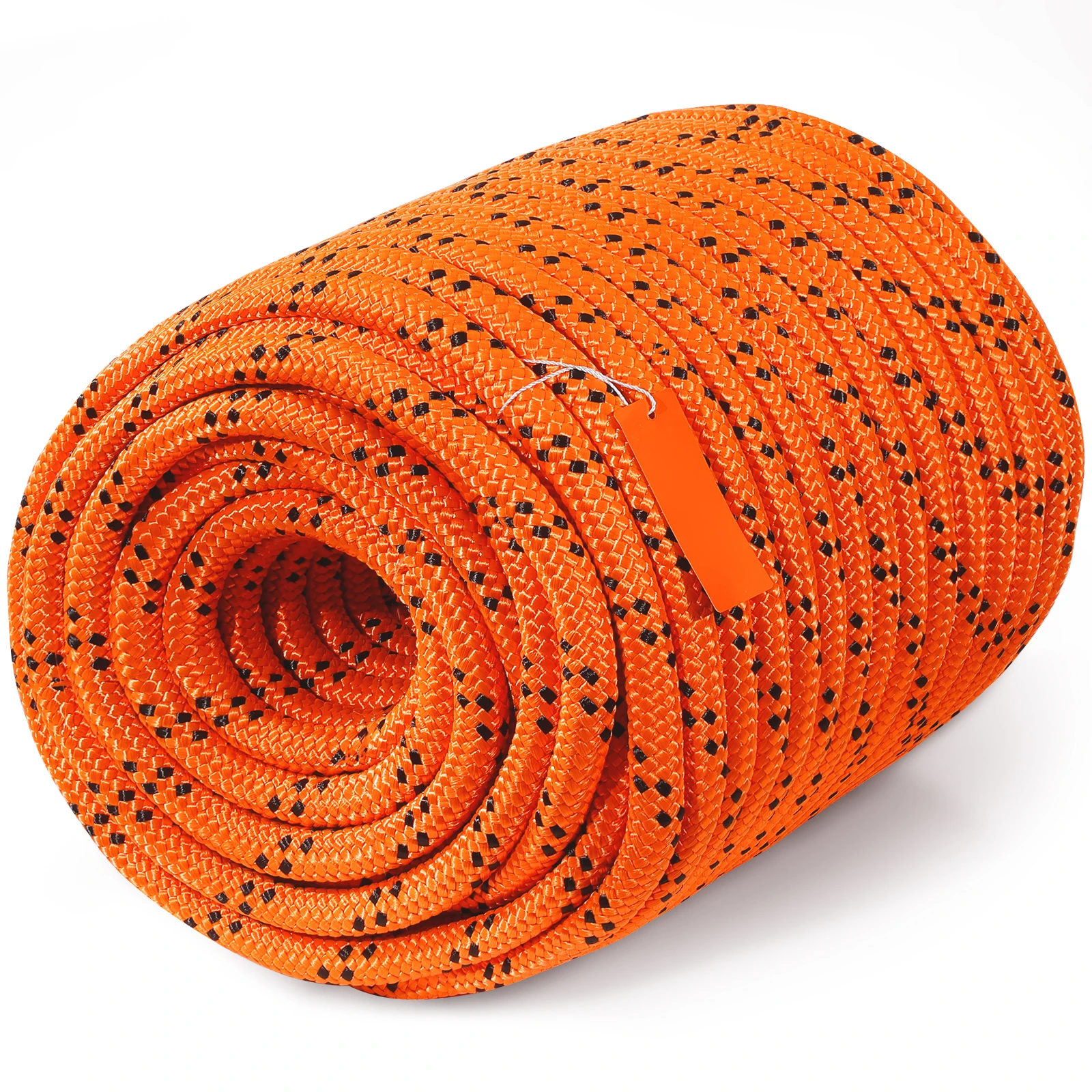 

SucceBuy 220ft Dual-Weave Polyester Rope 48-Strand Outdoor Accessories Emergency Cord for Camping Swinging Rappelling Rescue