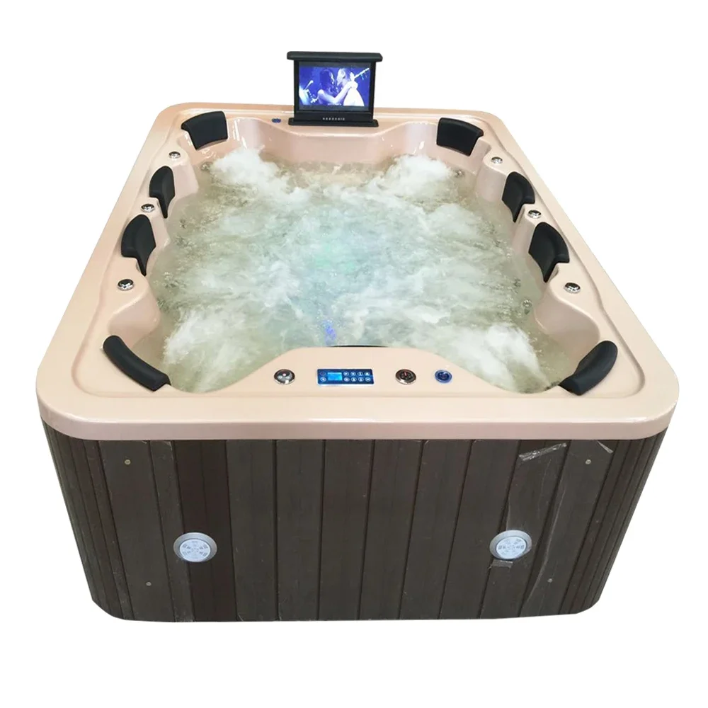 &c  Balboa Hot Tub Spa with for Hotel Use Outdoor Pool Spa Acrylic Material