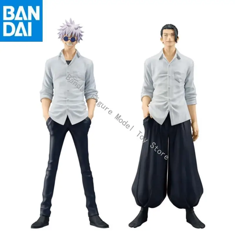 

BANDAI NAMCO BANPRESTO Jujutsukaisen KING OF ARTIST Satoru Gojo and Geto Suguru в наличии Оригинальная фигурка модель ПВХ 22см