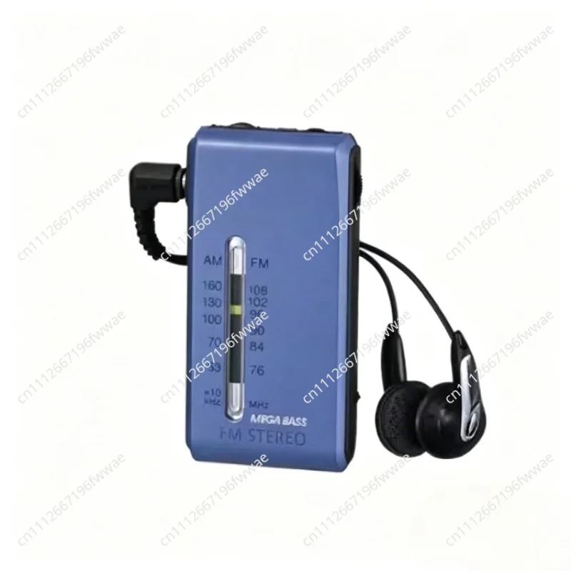 Radio Sony SRF-S84 FM/AM Súper Compacta, Walkman Analógico TuneBlue