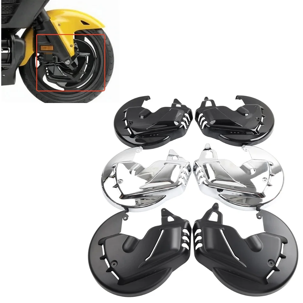 Front Brake Disc Rotor Protect Cover Brake caliper Guard For Honda Goldwing Tour models & GL1800 2001-2014 & F6B 2013-2015