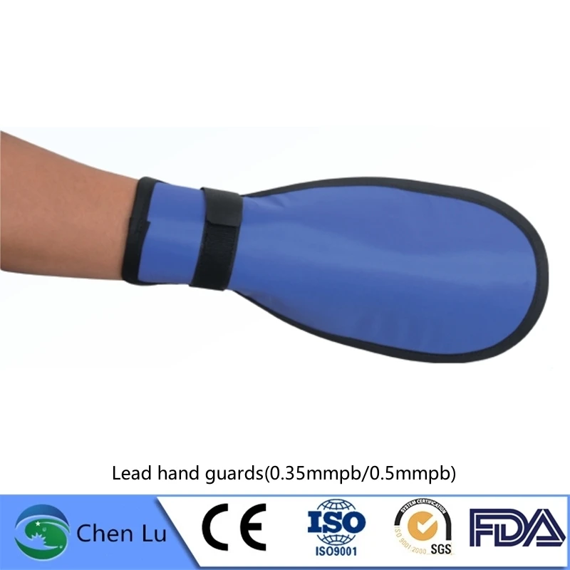 

Genuine x-ray protective 0.35/0.5mmpb lead gloves Hospital orthopedic patients radiological protection lead hand guards