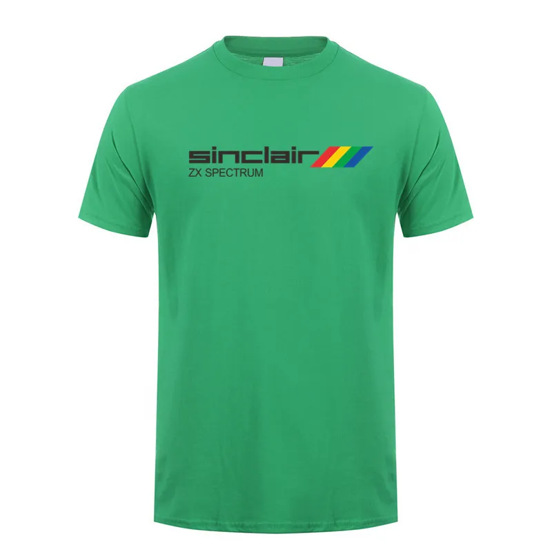 Tシャツ シンクレア Zx スペクトル Tシャツトップス夏半袖コットンマン