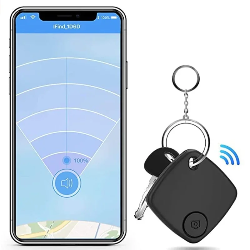 Mini GPS Trackers Wireless Intelligent Anti-Lost Bluetooth Tracking Device Key Finder Wallet Record Locator Pet Alarm Tracker