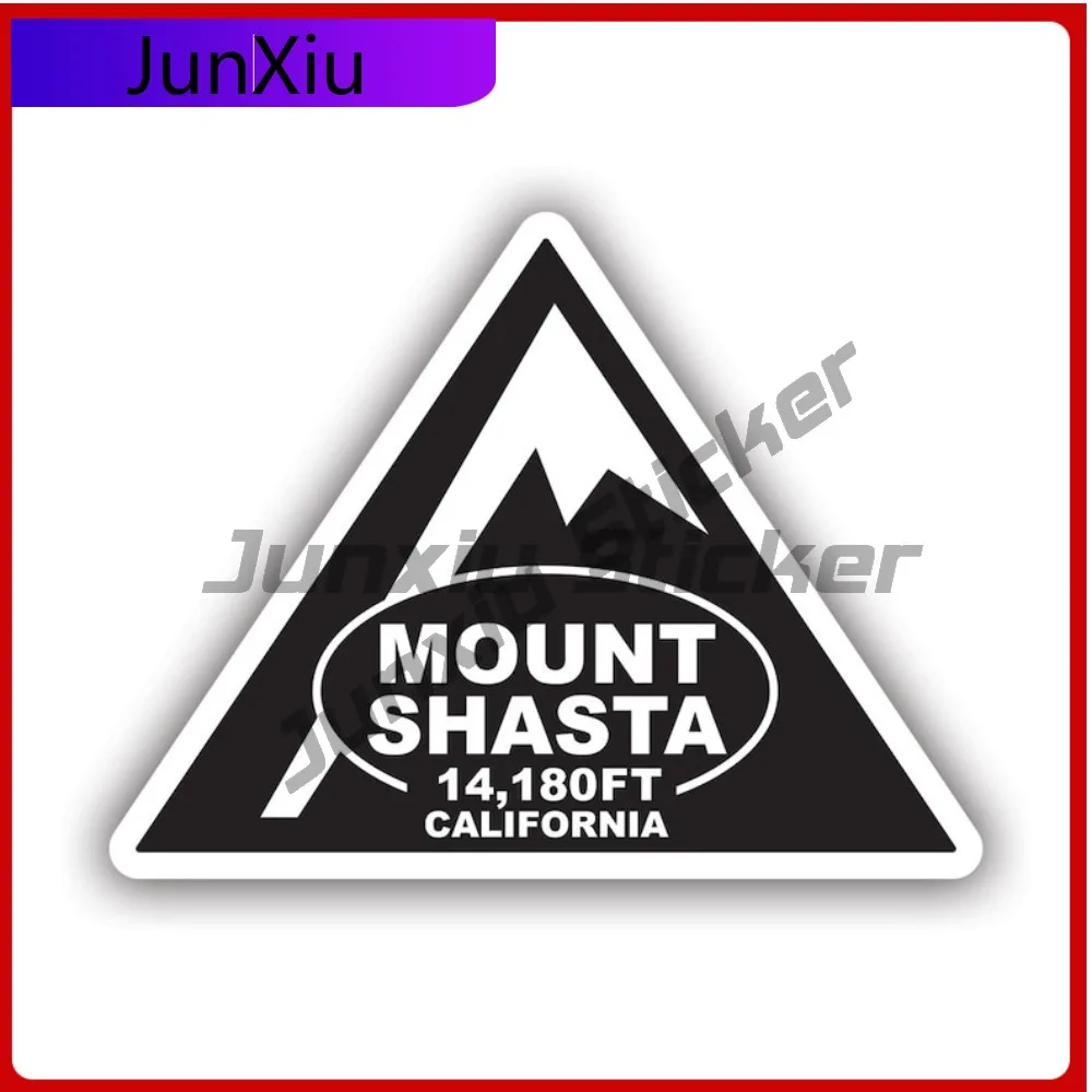 

Mount Shasta Sticker Uv Protected Decals Auto Decor Car Sticker Vinyl Decal Die Cut Sun Protection Waterproof Durable For Car