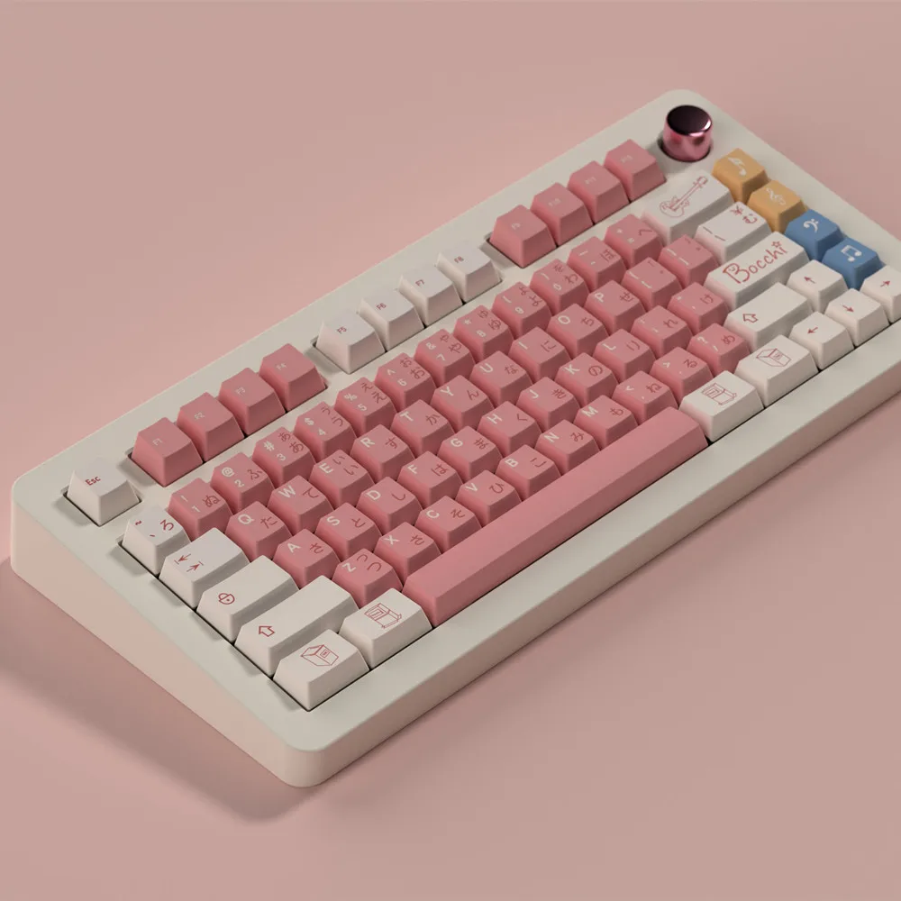 PBT Keycap Japanese Bochi Sauce Animation Theme Cherry Profile DYE Subbed 140 Keys For TTC Kailh Gateron Outemu Cherry MX Switch