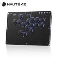 Controlador de palo Arcade sin adhesivo Haute42 T16-Texture, controlador sin palanca Hitbox para PC/PS4/PS5/Switch Arcade, teclado Hitbox