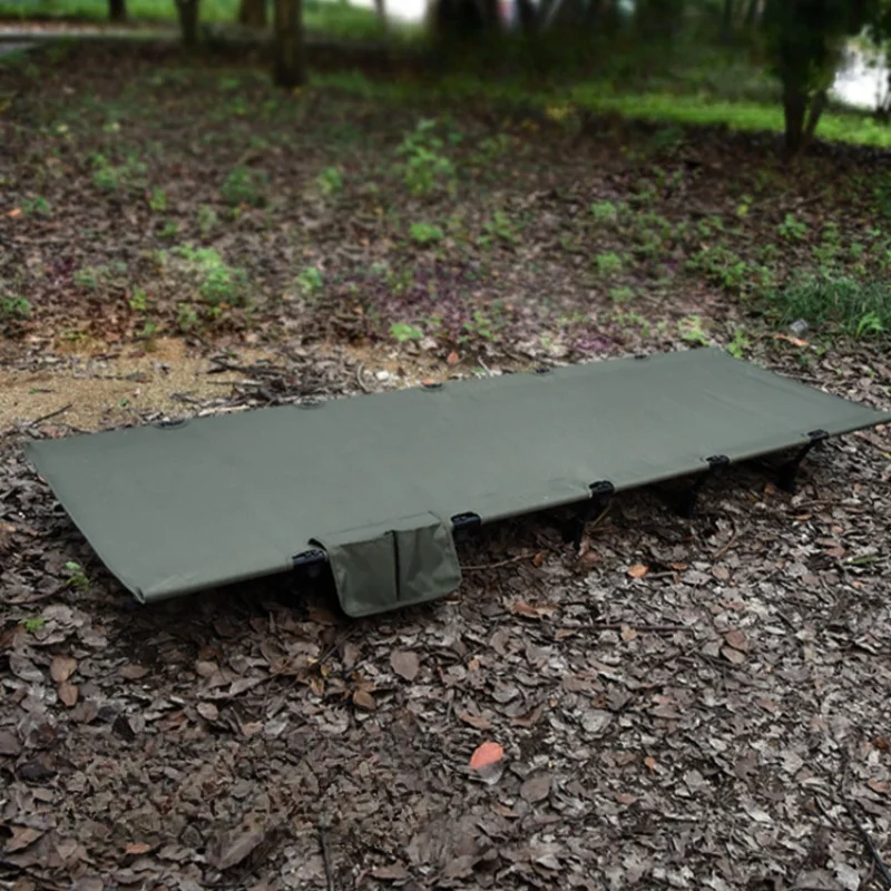 Ultraleichtes, zusammenklappbares Campingbett, tragbares, kompaktes Zeltbett für Erwachsene, Outdoor, Wandern, Rucksackreisen, Reisen, Überlebensausrüstung