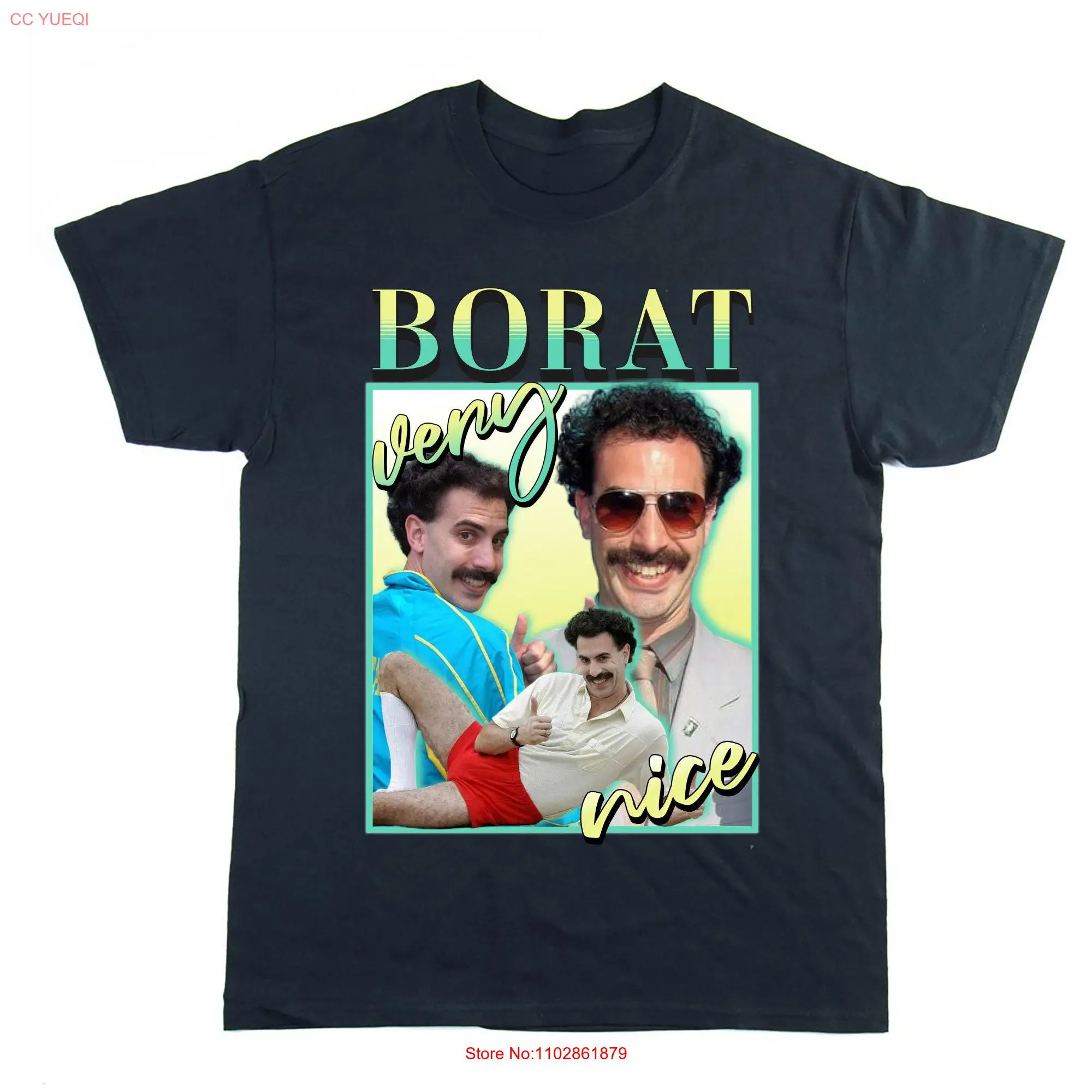 Футболка Borat Tribute, у вас хороший топ Vagine Very Ladies, идеально подходит для детской, новинка, Манкини на день рождения, Yekshamesh