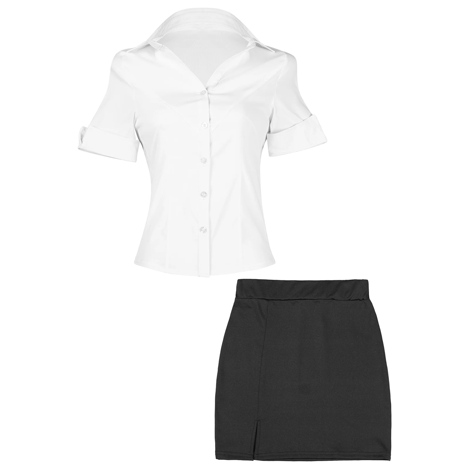 Heiße Damen-Büro-Sekretärin, Cosplay-Kleid, Kostüm, schlechter Lehrer, Rollenspiel-Uniform-Outfit für Weihnachten, Halloween, Festival, Karneval