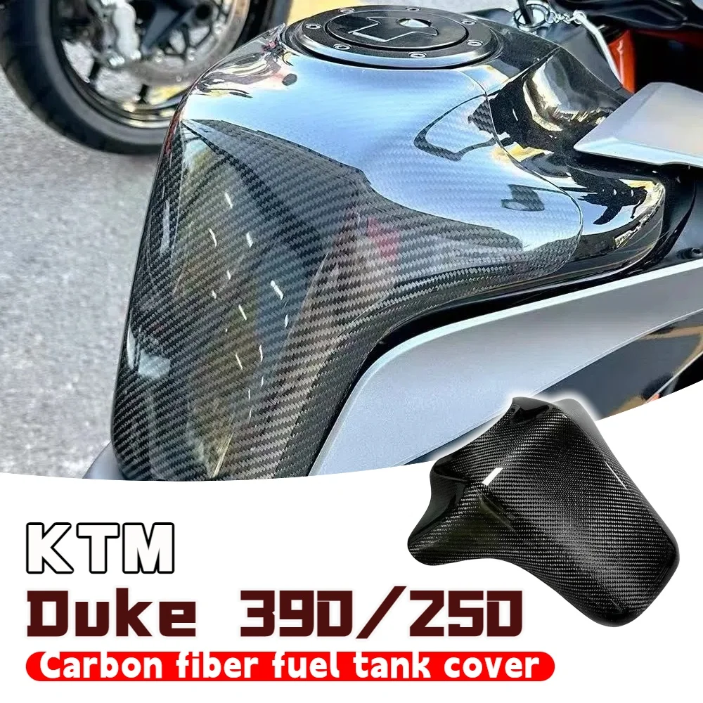 

Motorcycle modified fuel tank cover carbon fiber protective cover accessories suitable for KTM Duke 390 250 Duke 390 Duke 250