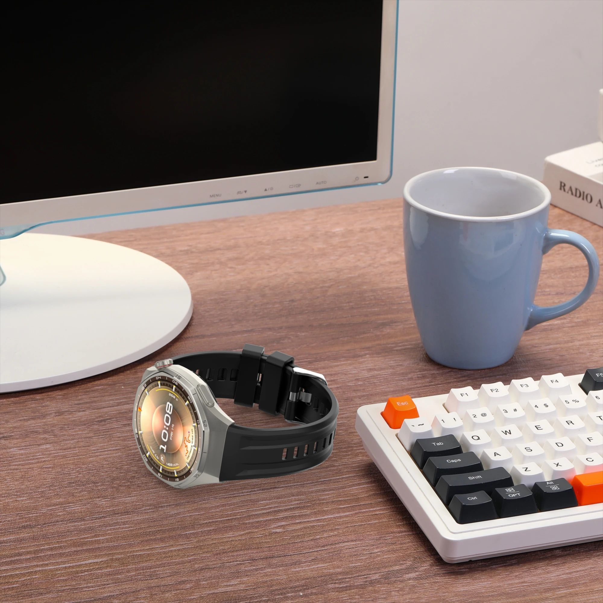 Cinturino per orologio in silicone tinta unita per Huawei Watch GT6 pro 46mm cinturino per Huawei Watch GT 6 pro cinturino per orologio accessorio