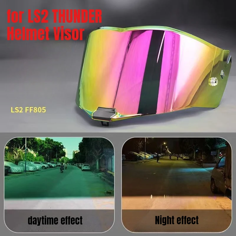 Visor for LS2 FF805 Shield Motorcycle Full Face Helm Lens Accessories Capacete De Moto Motorcycle Accessories Visière Moto