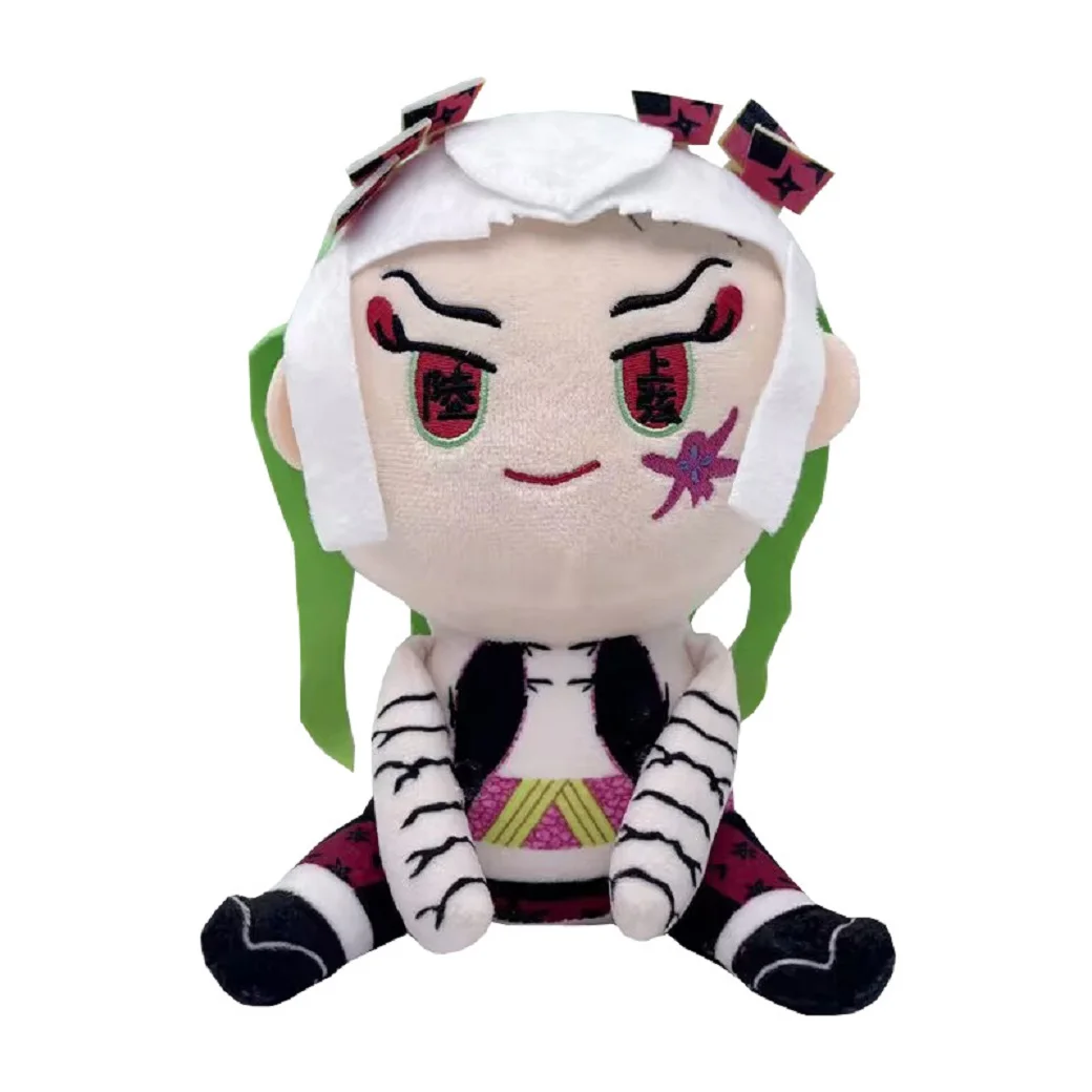 20cm Japan Anime Demon Slayer Akaza Rui Iguro Obanai Tanjirou Kamado Nezuko Agatsuma Zenitsu Plush Toys Doll Peluche Gift