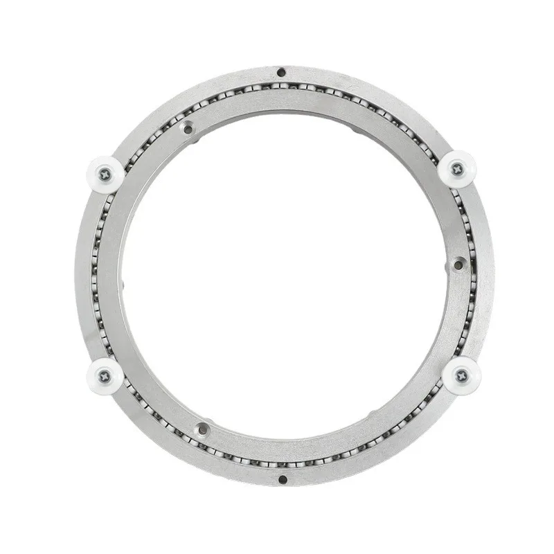 

Direct aluminum alloy turntable, dining table silver aluminum turntable, household special turntable, furniture