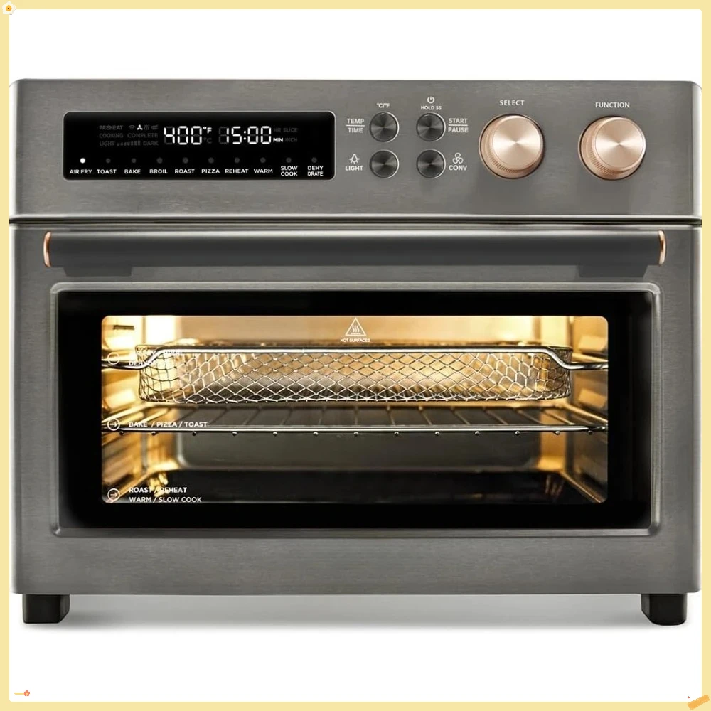 

Аэрофритюрница с инфракрасным нагревом, тостер, очень большая настольная конвекционная печь, комбинированная 10-в-1, тост на 6 ломтиков