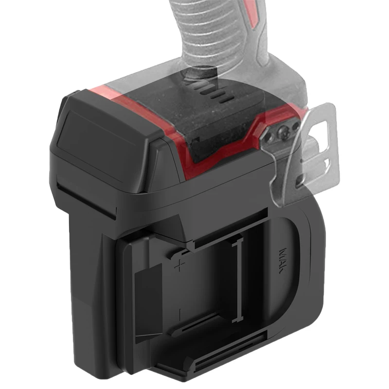 

For Makita 18V Li-ion Battery Converting To for Milwaukee 18V Li-ion Cordless Power Tools 2 in 1 MT18M Battery Adapter Converter