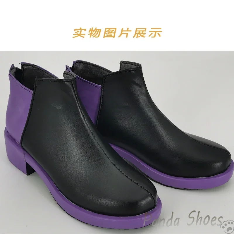 오마 코치치 단간론파 코스프레 신발 애니메이션 게임 코스 블랙 부츠 단간 론파 코스프레 의상 소품 신발 콘 할로윈 파티용